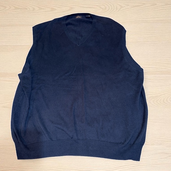 Men's Navy Blue Sweater Vest Izod XXL - Picture 1 of 5